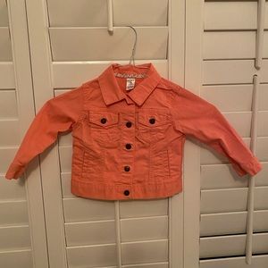 3t pink Carter’s jean jacket